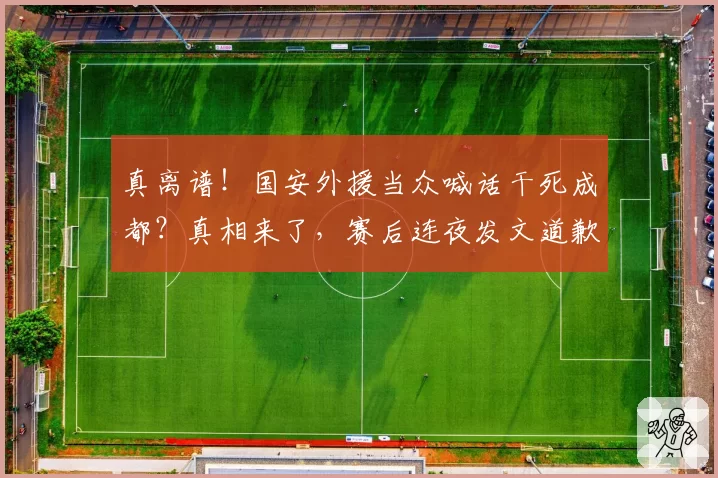 真离谱！国安外援当众喊话干死成都？真相来了，赛后连夜发文道歉